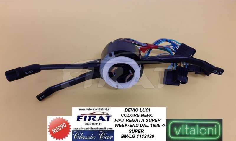 DEVIO LUCI FIAT REGATA 2^ SERIE 86 -> S.W. SUPER 1112420